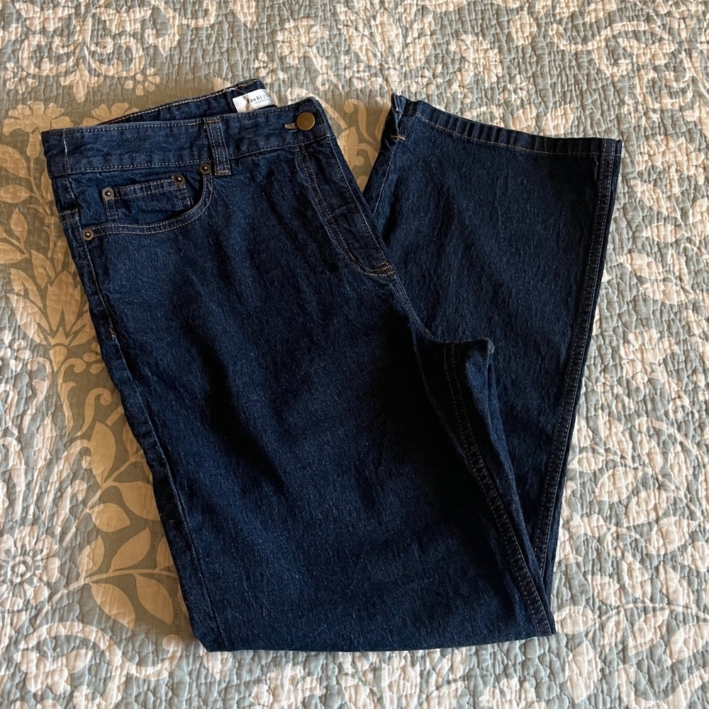 Van Heusen deep pocket Dark Blue Stretch Denim Jeans - Picture 5 of 9